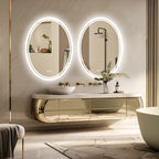 Ilse | Round Backlit Dimmable LED Bathroom Mirror