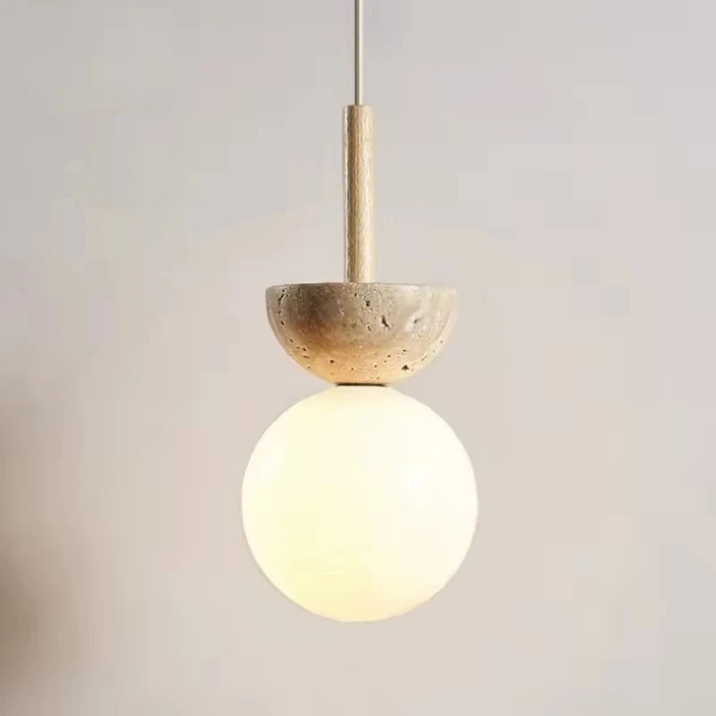 Lyra | Stone Pendant Light