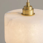 Eirene | Marble and Copper Pendant Light