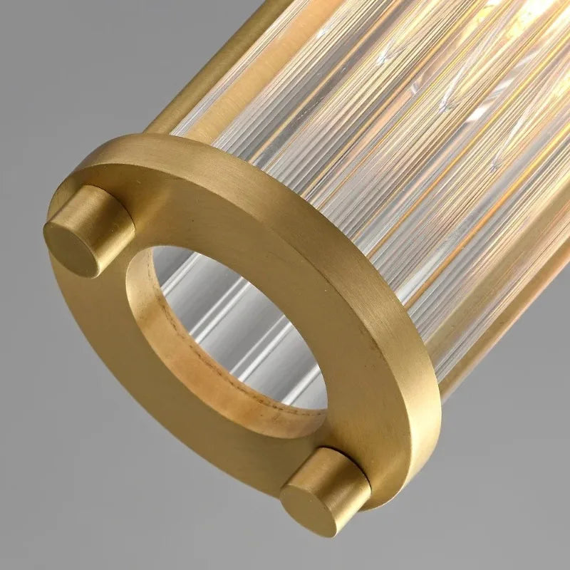 Cassia | Copper Tube Pendant