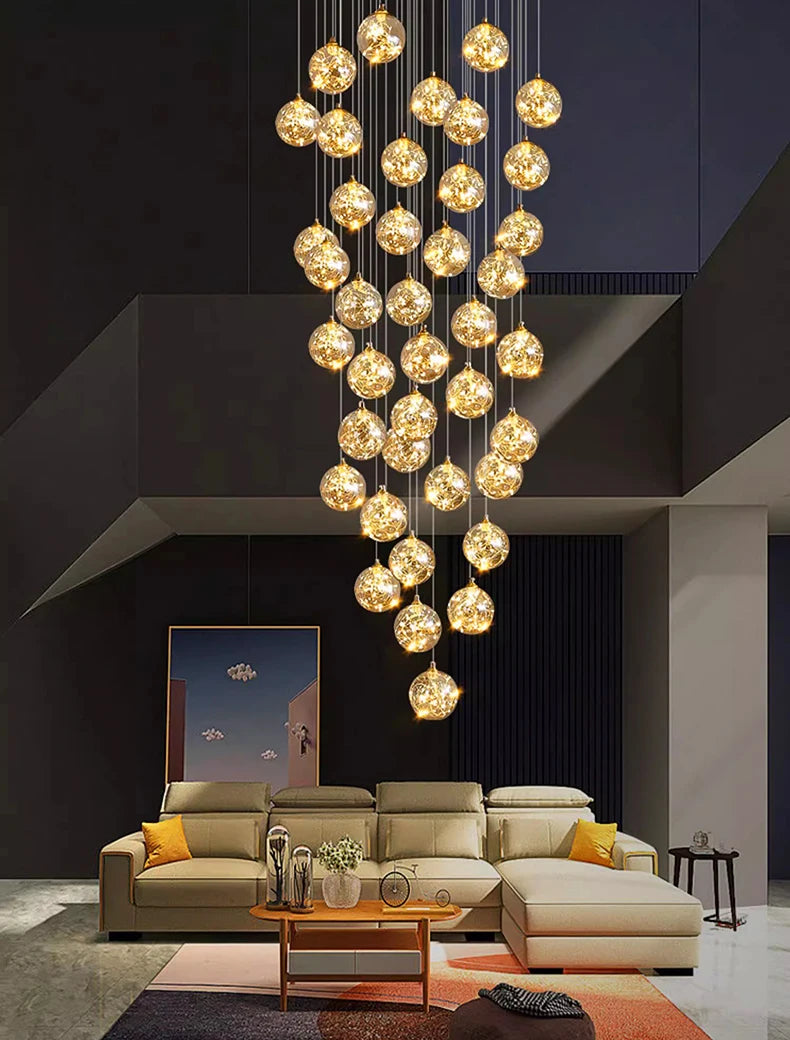 Nordic home decor dining room Pendant lamp lights indoor lighting stair lamp hanging light chandelier lamps for living room