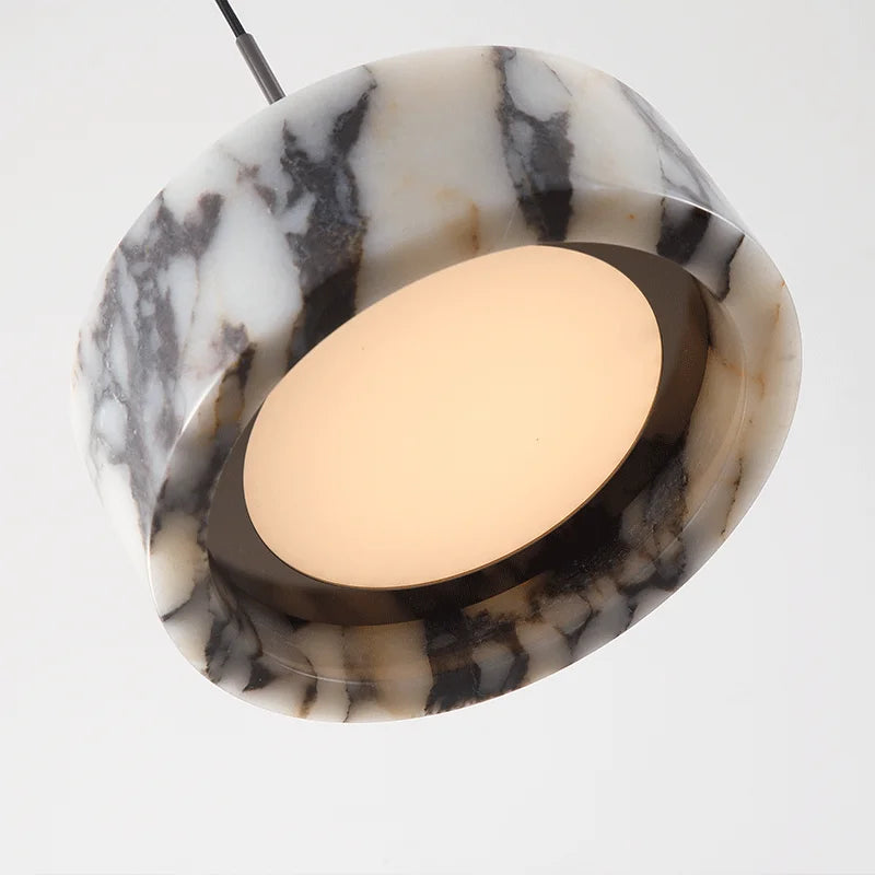 Flaminia | Round Marble Pendant Light