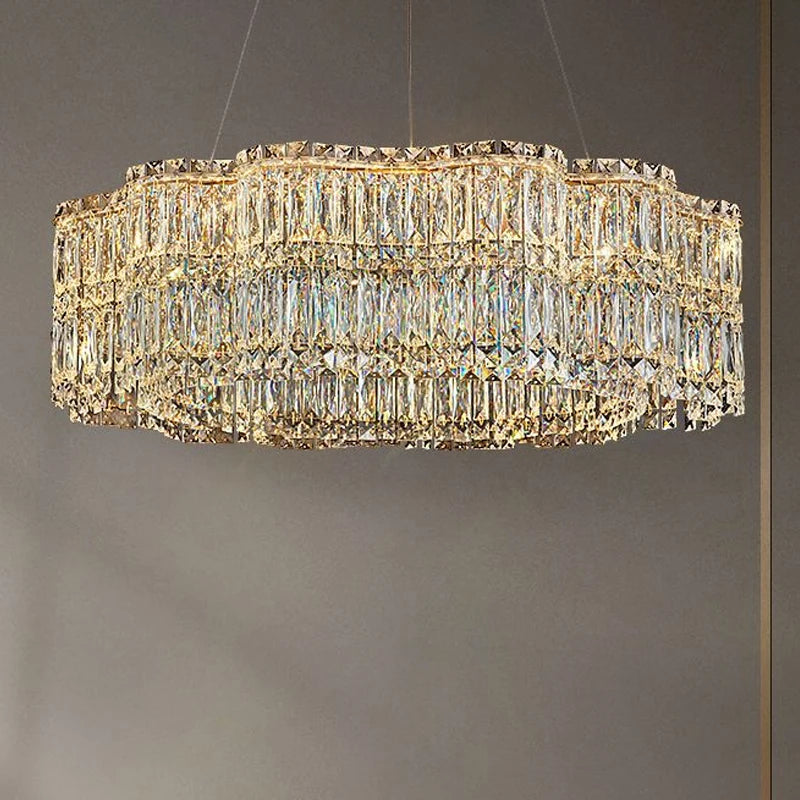 Aurora | Dimmable Crystal LED Chandelier