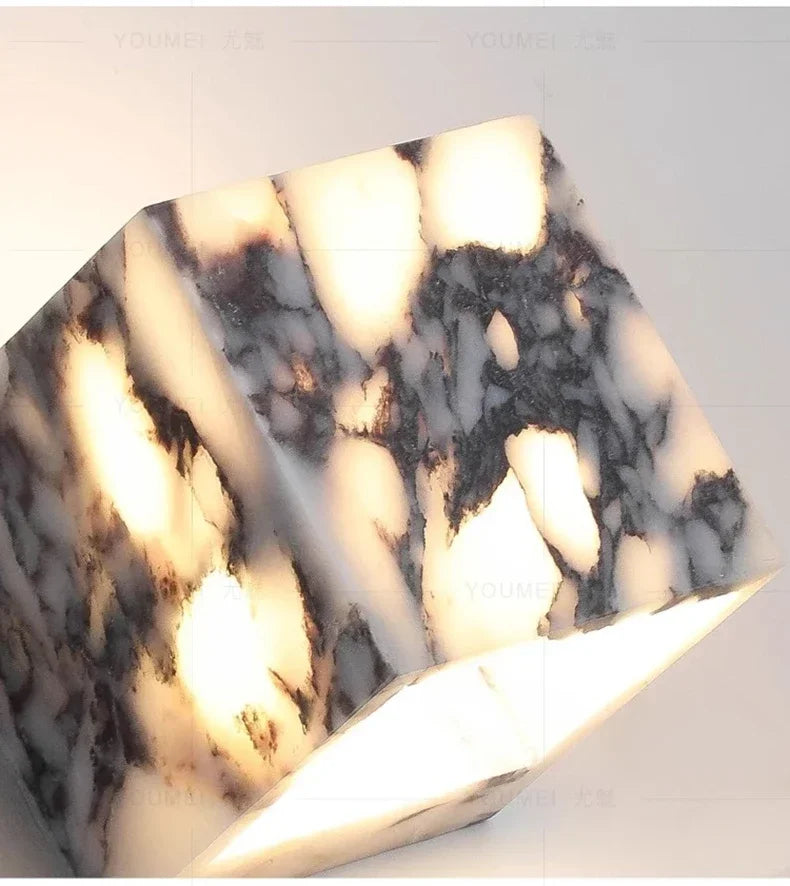 Persephone | Purple Italian Marble Wall Light