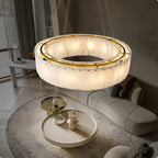 Cosima | Marble and Brass Nordic Pendant