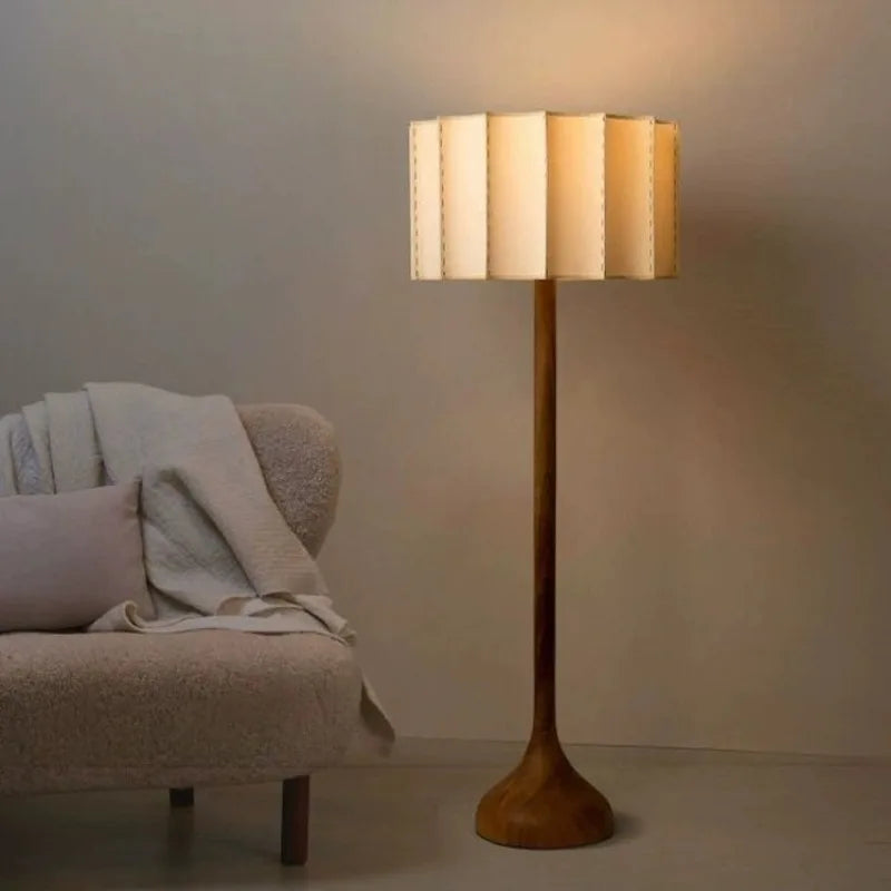 Aquilina | Pleated Floor Lamp