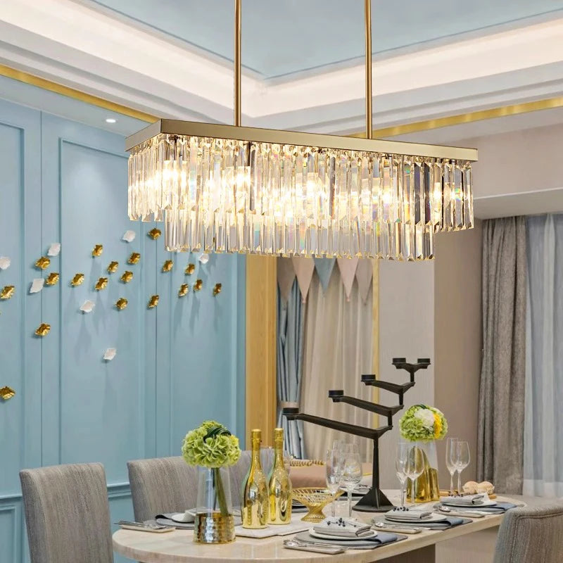 Nordic home decor dining room Pendant lamp lights indoor lighting crystal lamp hanging light chandelier lamps for living room