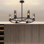 Aquila | Cognac Glass Chandelier
