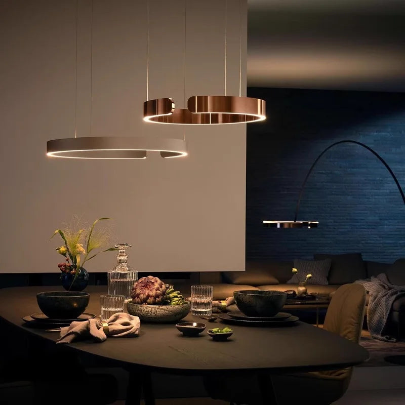 Joaquim | Nordic Aluminium Ring Chandelier