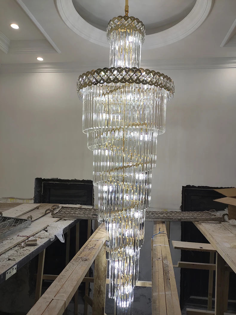 Cupola | Modern Crystal Dome Chandelier