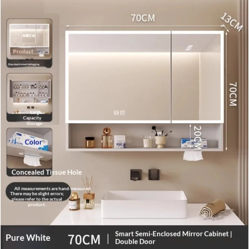 Freja | LED Anti-Fog Bathroom Mirror