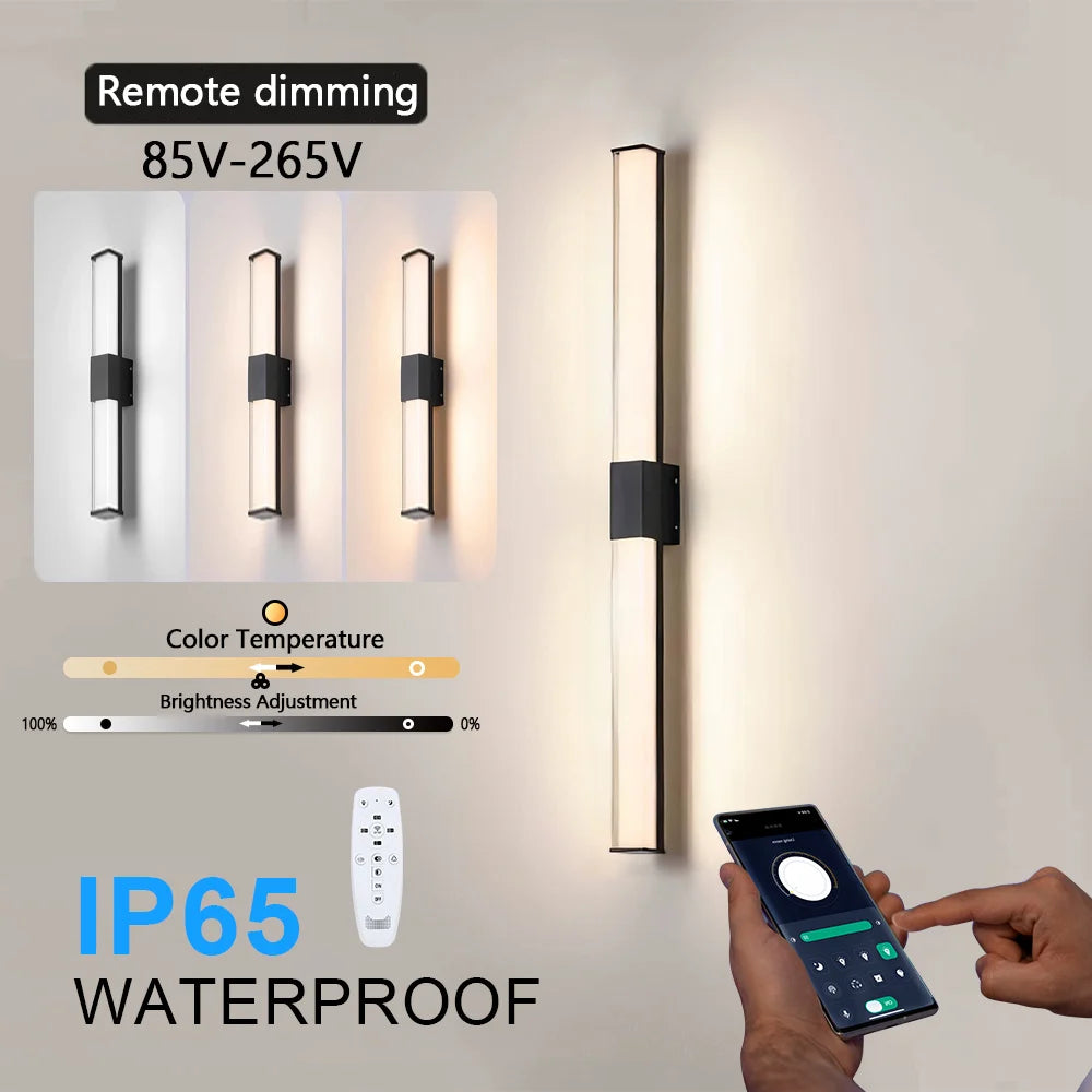 Elegant Outdoor Garden Wall Light - Weatherproof Exterior Lantern