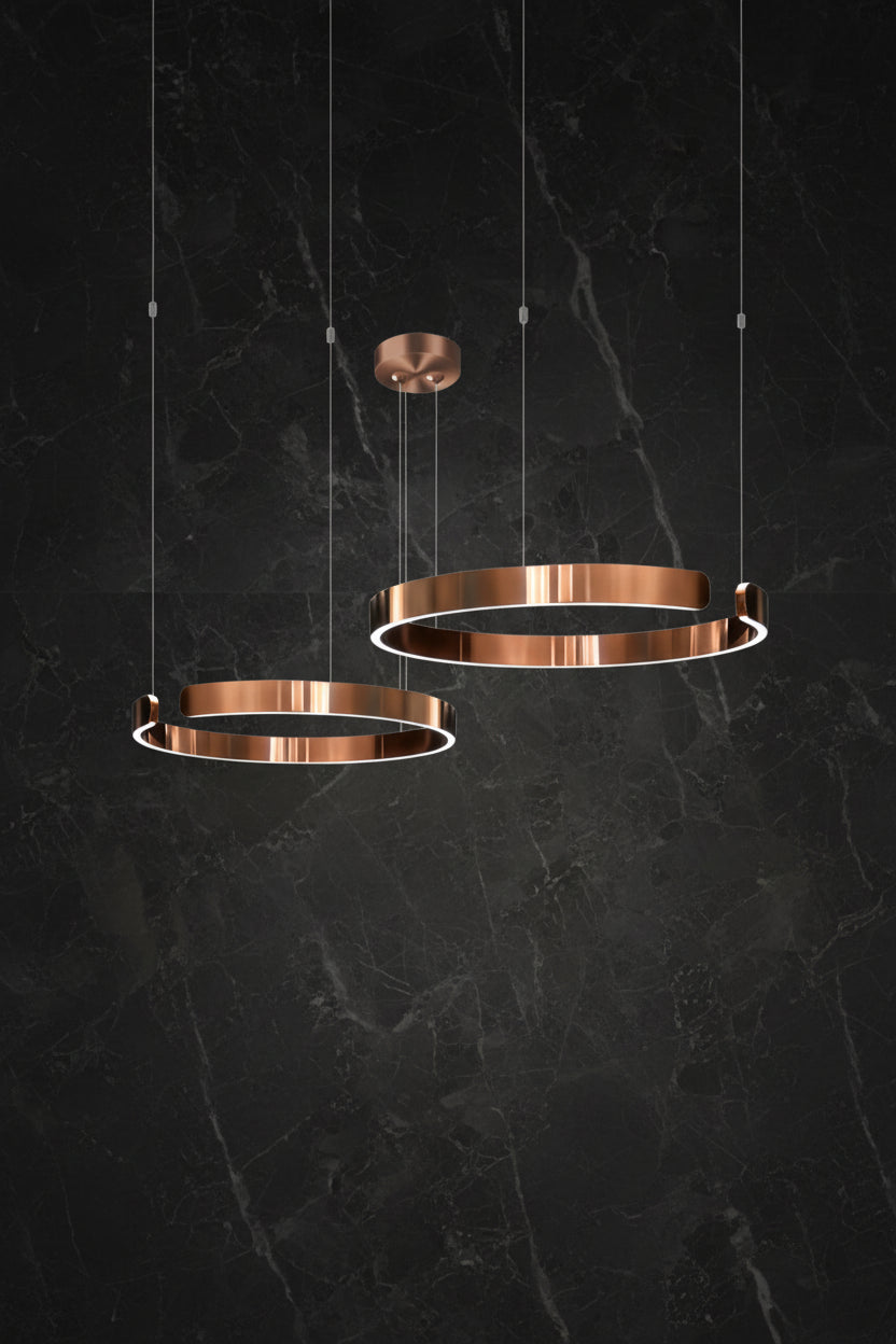 Joaquim | Nordic Aluminium Ring Chandelier