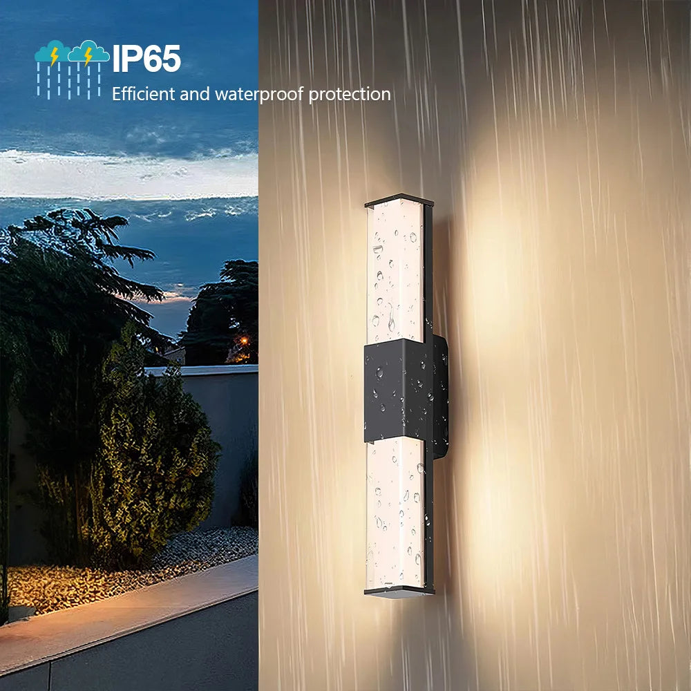 Elegant Outdoor Garden Wall Light - Weatherproof Exterior Lantern