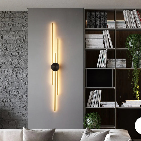 Modern Long LED Wall Lamp – Wall-Mounted Sconce for Living Room, Dining Room & Loft | Bedroom Bedside Light & Staircase Fixture