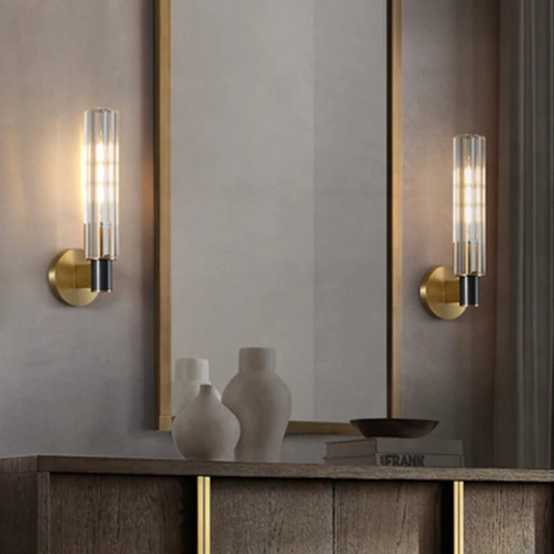 Aurore | Crystal & Brass Wall Sconce