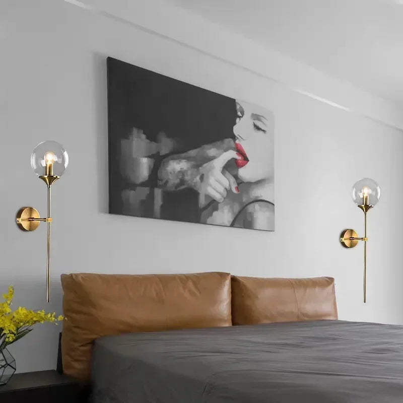 Pomona | Glass Ball Sconce
