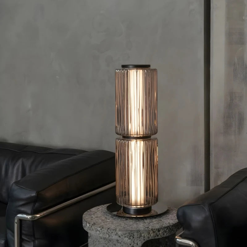 Domitia | Glass Floor Lamp