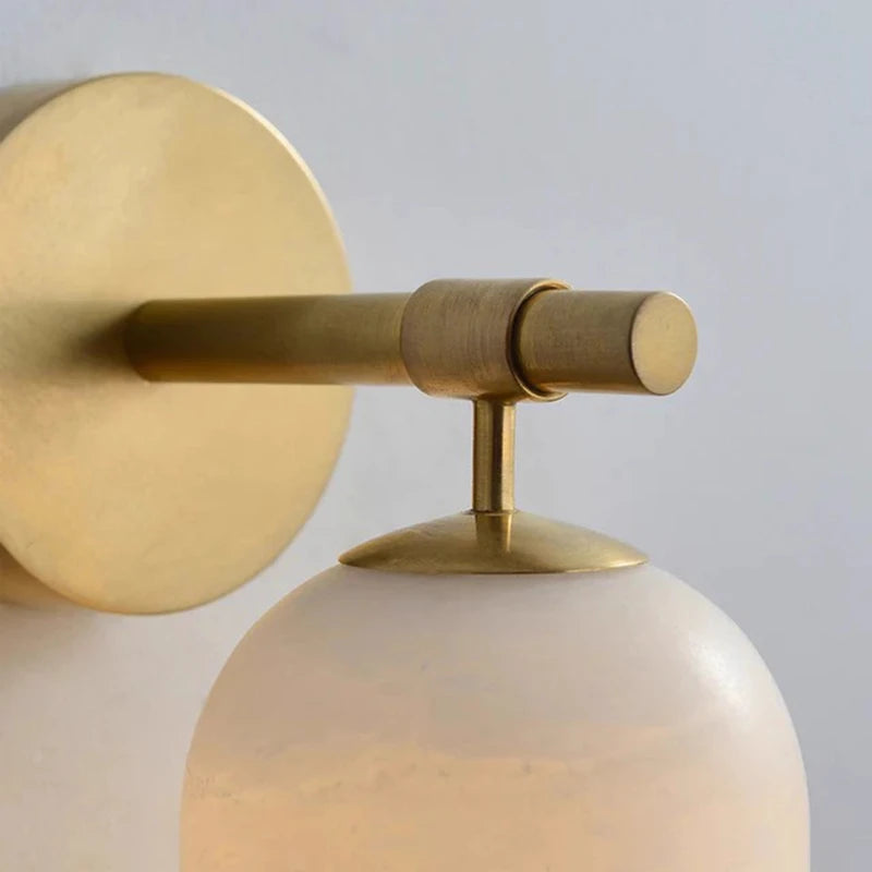Callista | Spanish Marble and Copper Wall Light