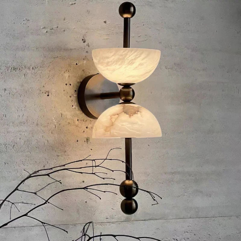 Kyra | Marble Wall Light