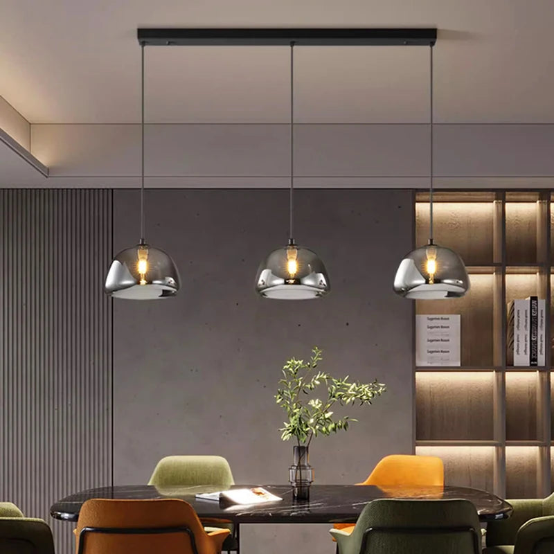 Astrid | Modern Glass LED Chandelier