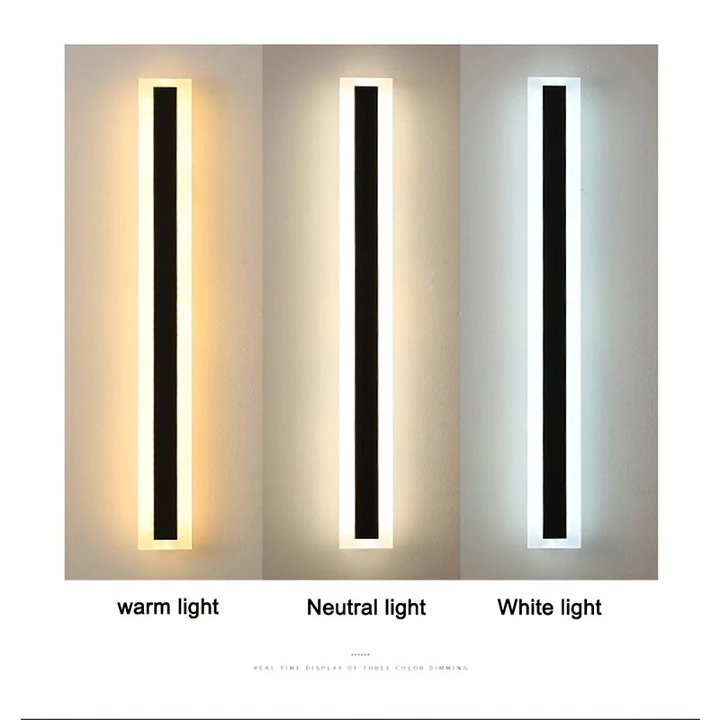 Fionn | Long LED Outdoor Wall Sconce