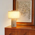 Duna | Travertine Desk Lamp