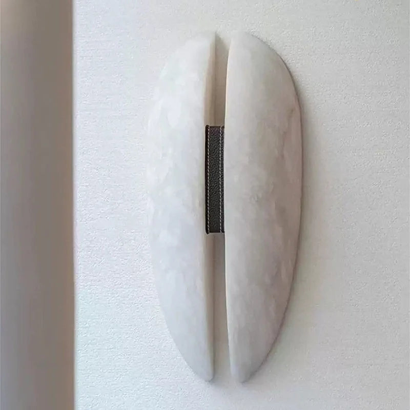Fiorella | Brass and Marble Designer Sconce