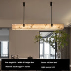 Zeus | Linear Marble Kitchen Island Pendant