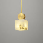 Artemis | Alabaster & Copper Pendant Light