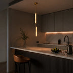 Blanche | Linear Alabaster Pendant Chandelier