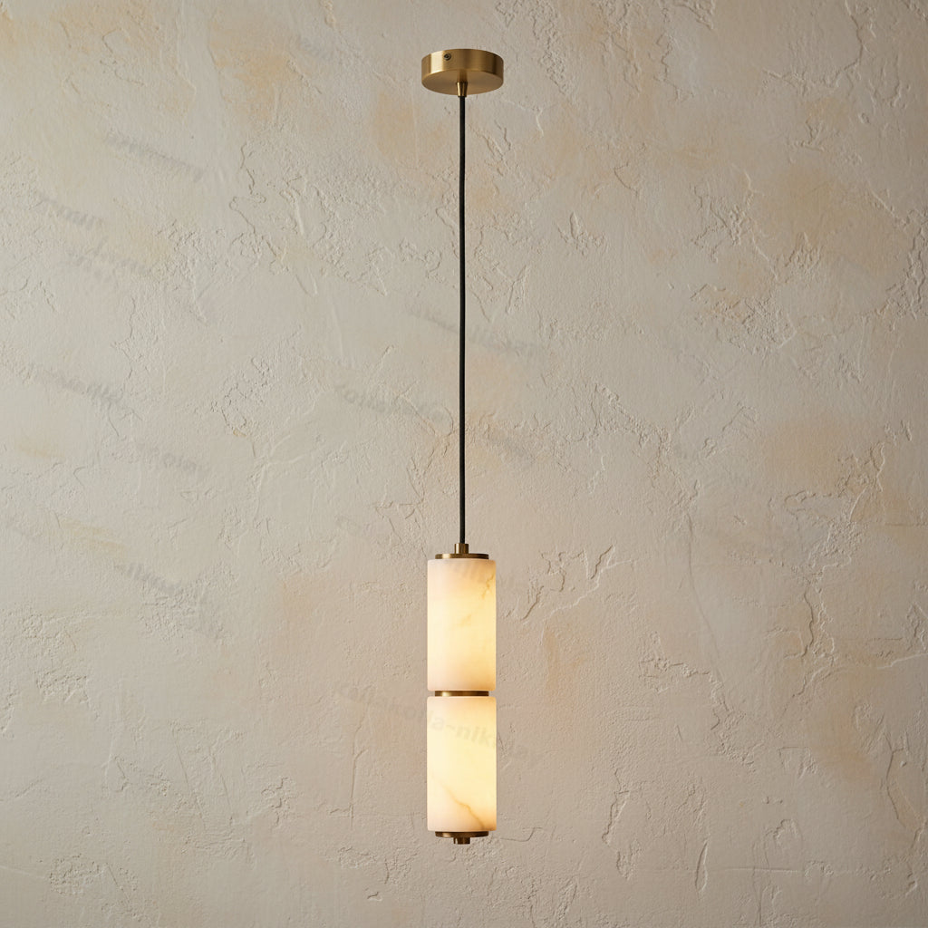 Élise | Linear Alabaster LED Chandelier