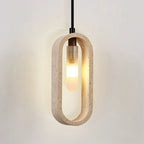 Marisol | Travertine Pendant Light for Dining & Bedside