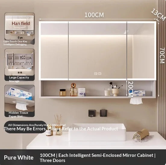 Freja | LED Anti-Fog Bathroom Mirror