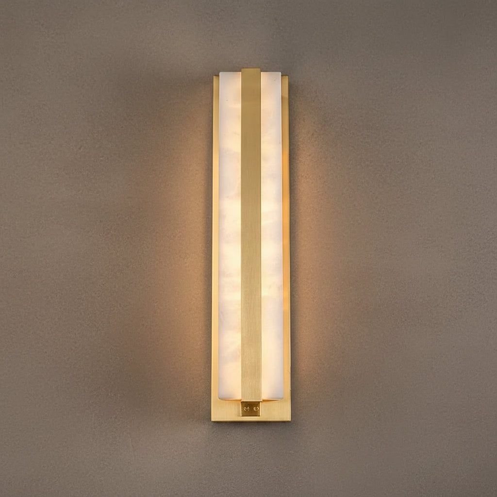 Giulia | Gold Marble Wall Lamp