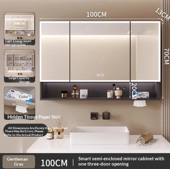 Freja | LED Anti-Fog Bathroom Mirror