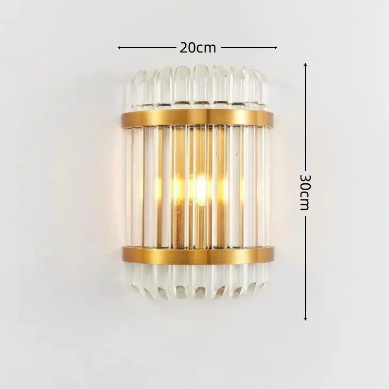 Colette | Crystal Glass Wall Lamp