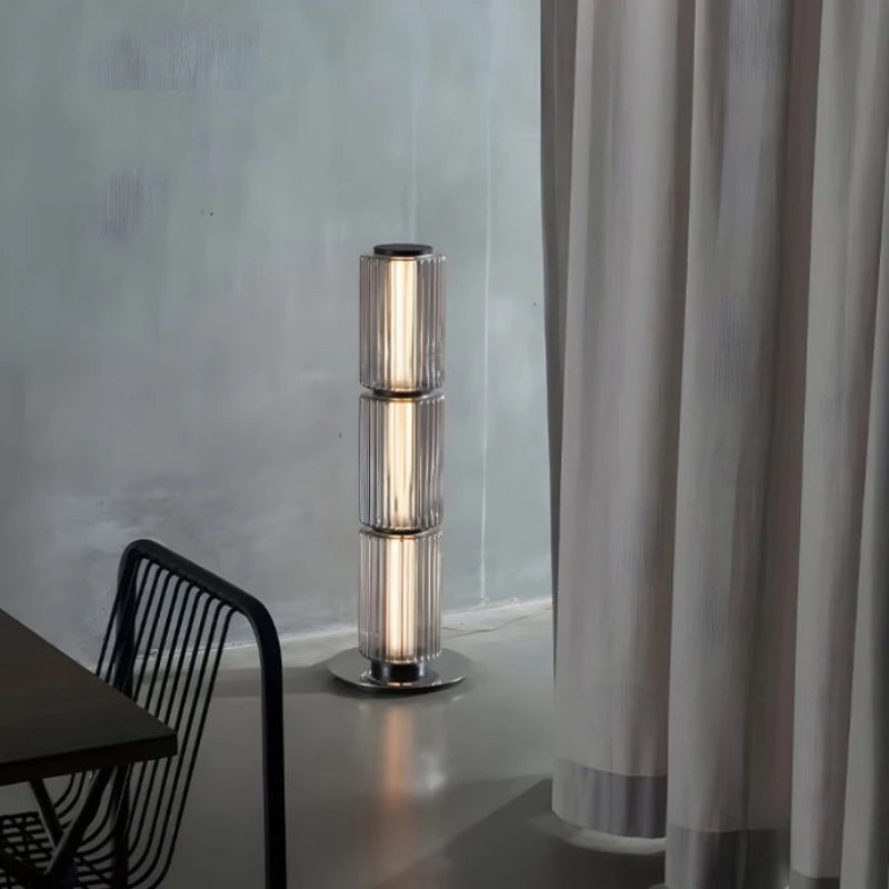 Domitia | Glass Floor Lamp