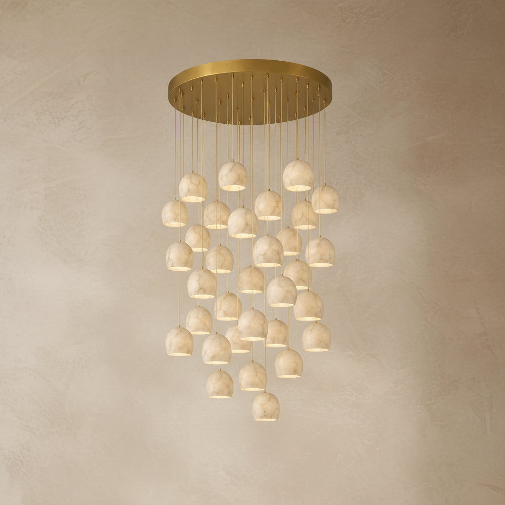 Ottavia | Marble Staircase Pendant Lamp