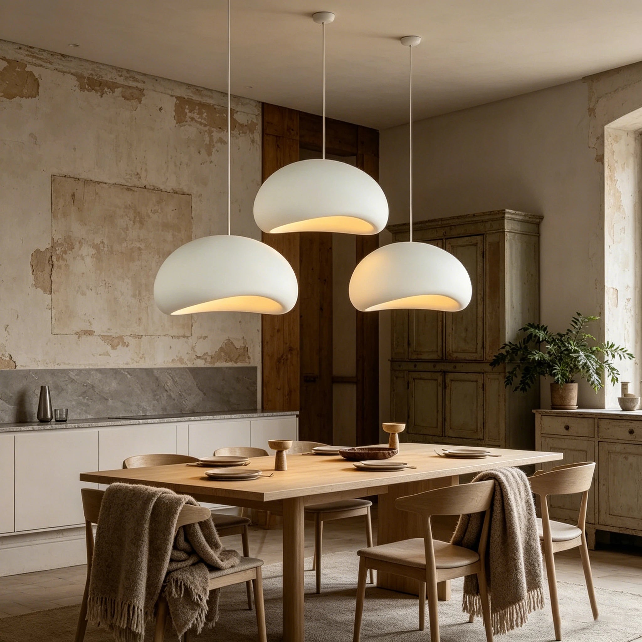 Runa | Nordic Wabi-Sabi Pendant Light