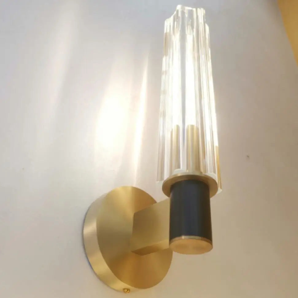 Aurore | Crystal & Brass Wall Sconce