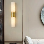 Isabel | Marble and Copper Wall Light