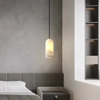 Nicoletta | Alabaster and Gold Pendant Light