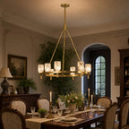 Zita | Snowflake Marble Chandelier