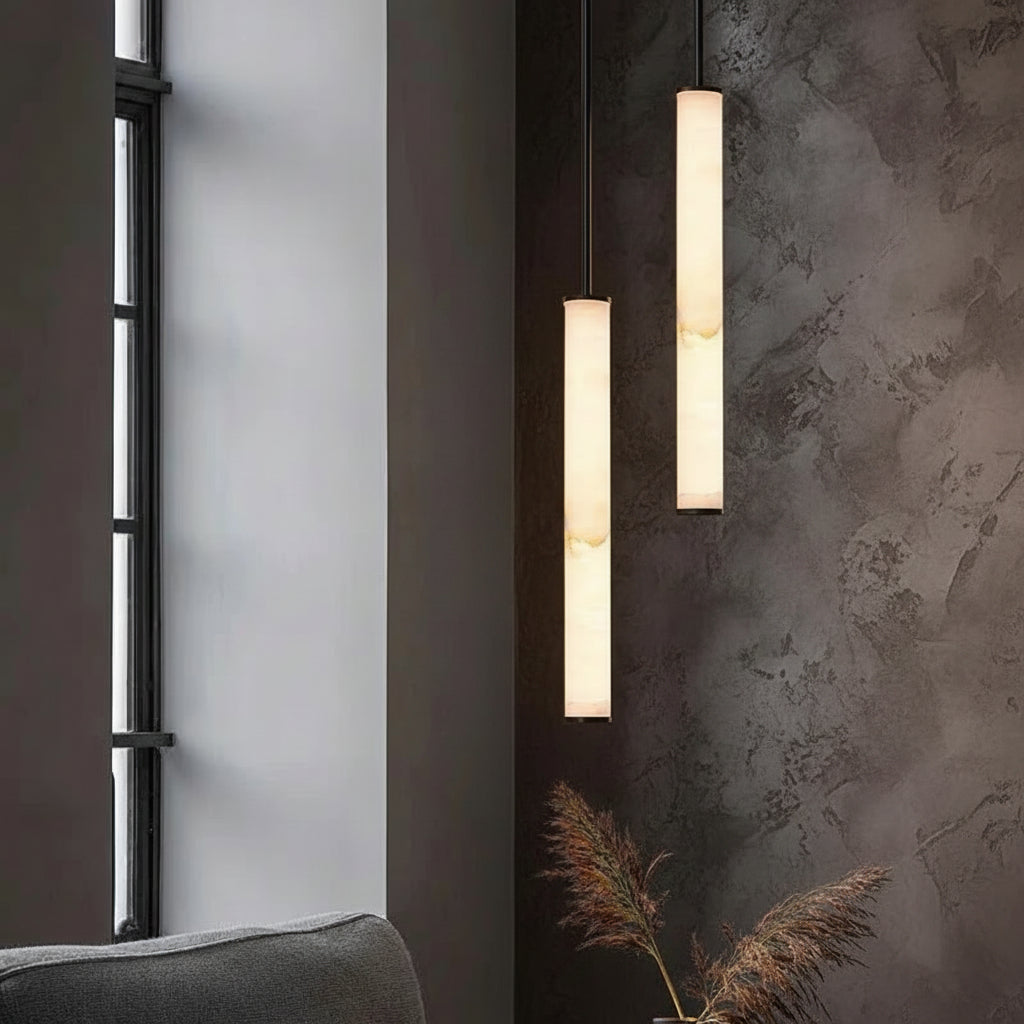 Colette | Spanish Alabaster Mini Pendant Light