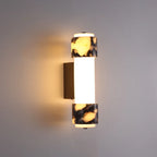 Ginevra | Black Marble Wall Sconce