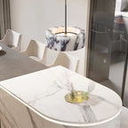 Flaminia | Round Marble Pendant Light