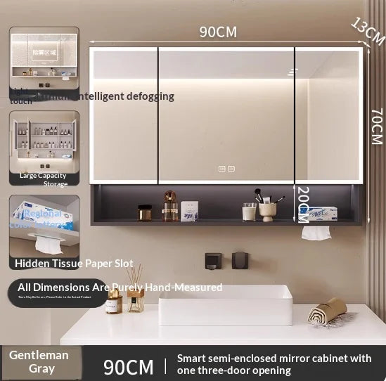 Freja | LED Anti-Fog Bathroom Mirror