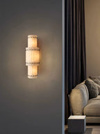 Lumière | Natural Alabaster Linear Chandelier