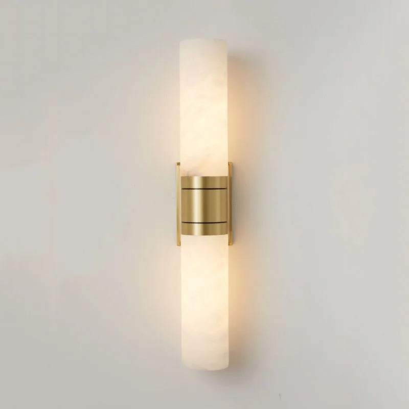 Isabel | Marble and Copper Wall Light